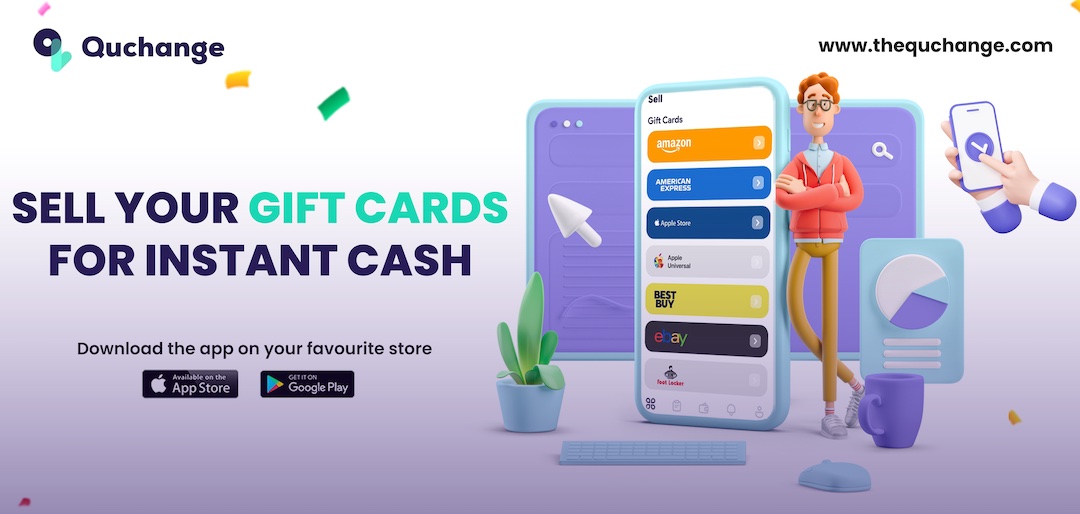 Trade gift cards for cash Convert Gift card to Naira Quchange