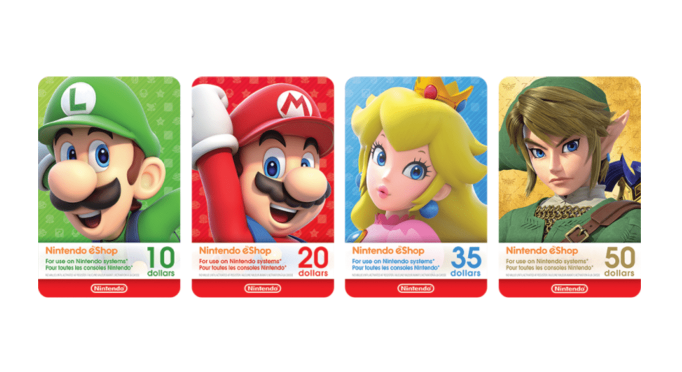 Nintendo eshop on sale cards near me